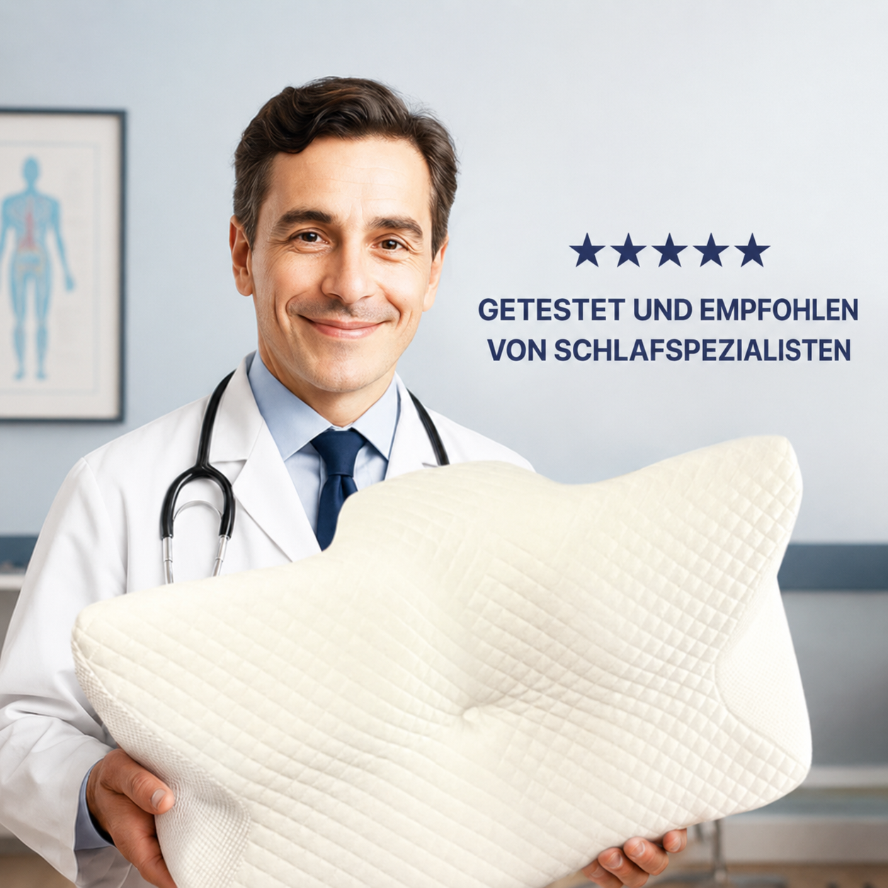 Orthopädisches Nackenkissen